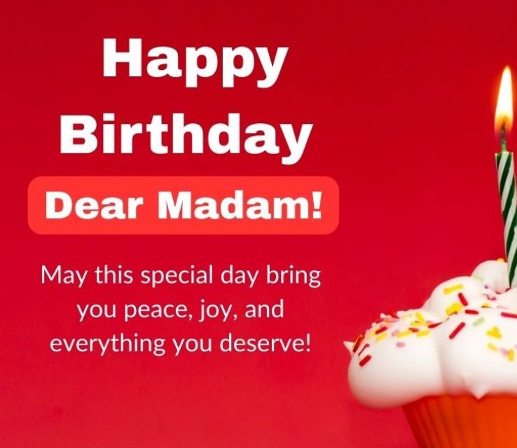 Birthday Wishes for Mam