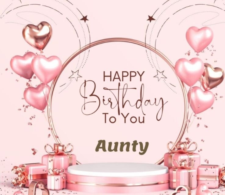 Birthday Wishes for Your Aunty