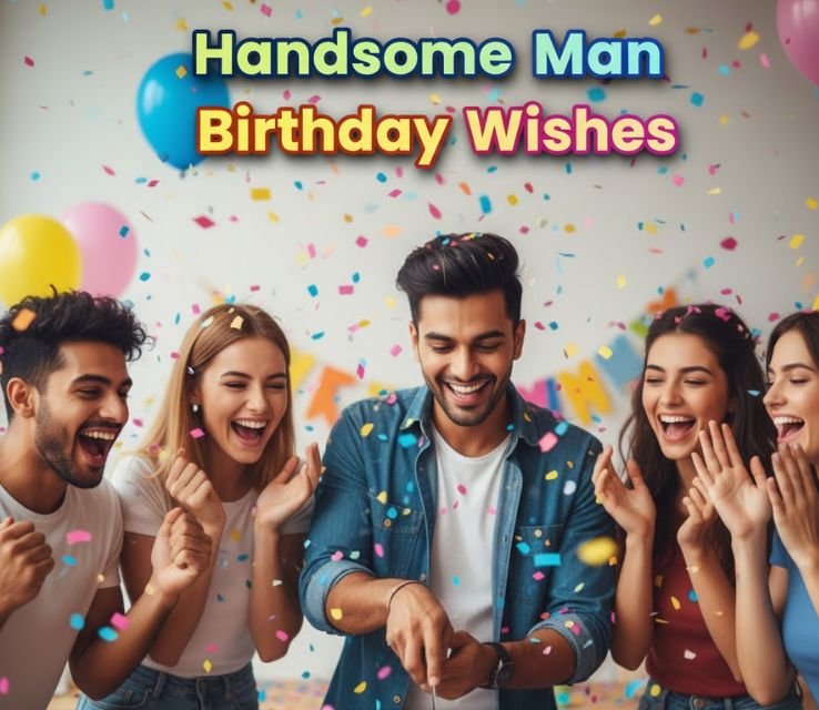 Handsome Man Birthday Wishes