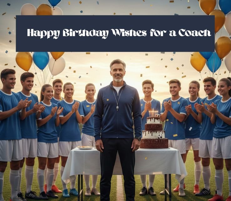 Happy Birthday Wishes for a Coach