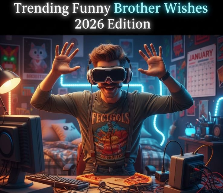 Trending Funny Brother Wishes 2026 Edition 