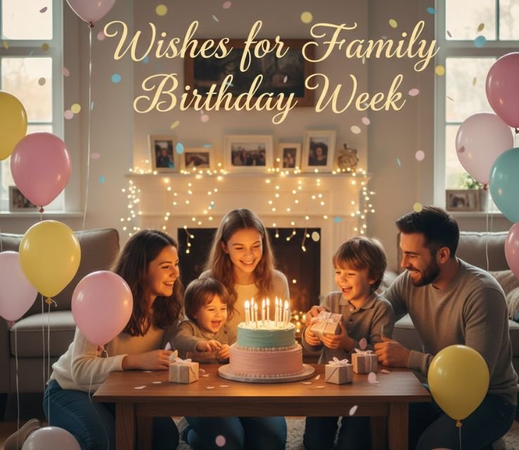 Wishes for Family Birthday Week