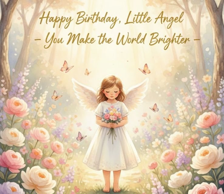 Angel Birthday Wishes