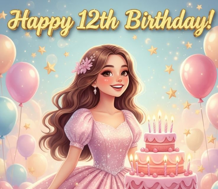 Best Happy 12th Birthday Wishes