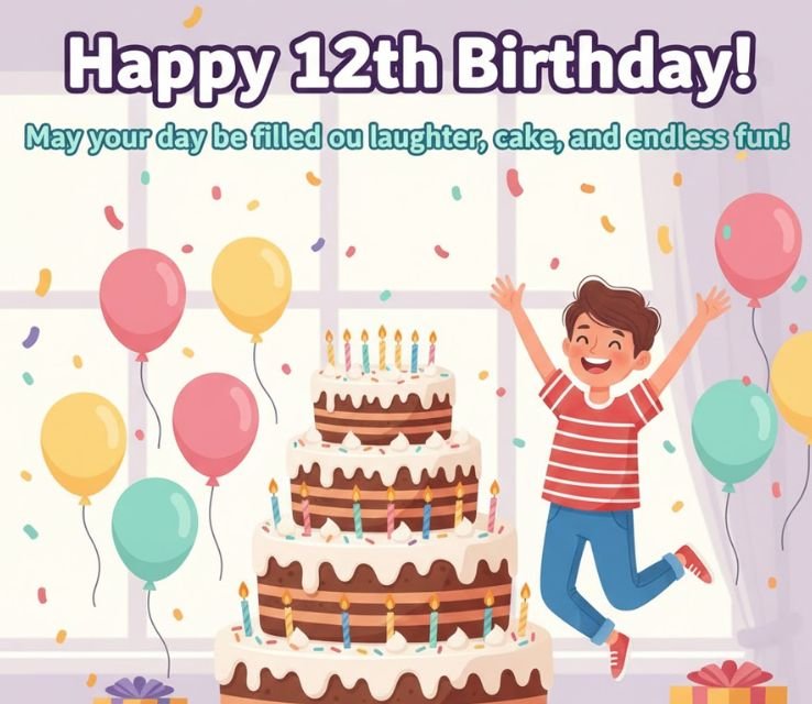 Birthday Wishes for 12-Year-Old Girl