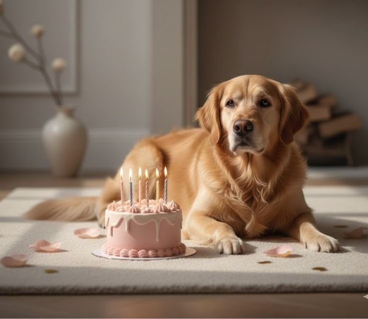 Birthday Wishes for Senior Dogs