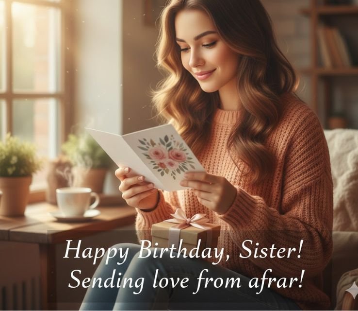 Birthday Wishes for Sister Far Away