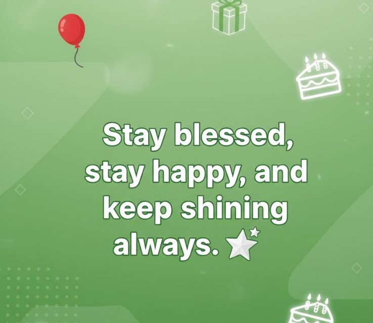 Cute WhatsApp Birthday Wishes