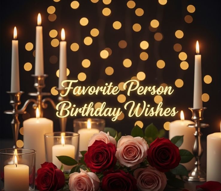 Favorite Person Birthday Wishes