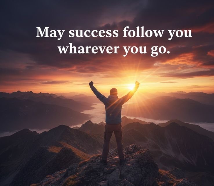 Happy New Beginnings Wishes for Joy & Success