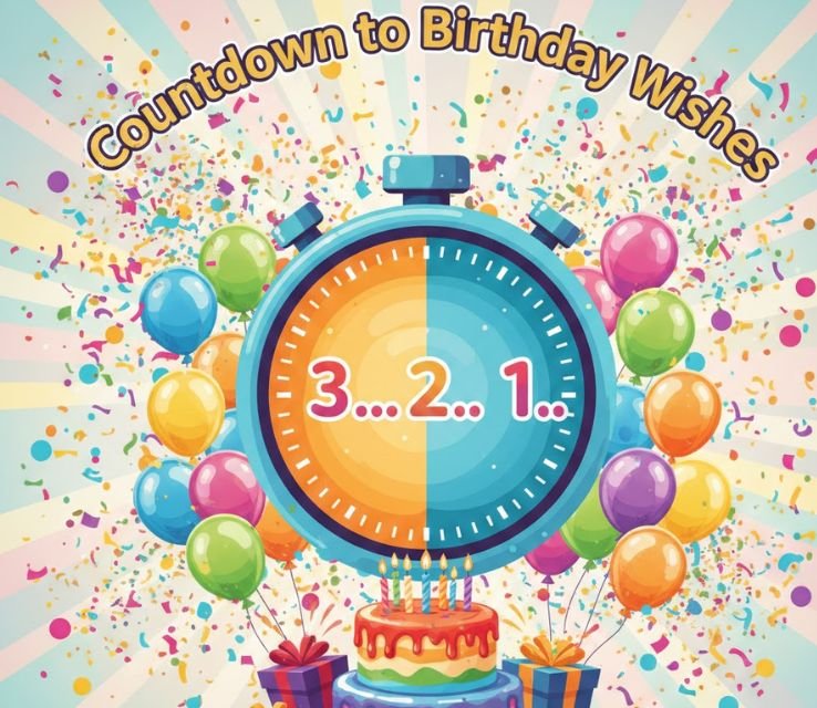 Romantic Birthday Countdown Wishes