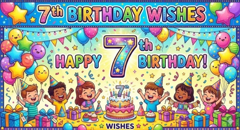 7th Birthday Wishes