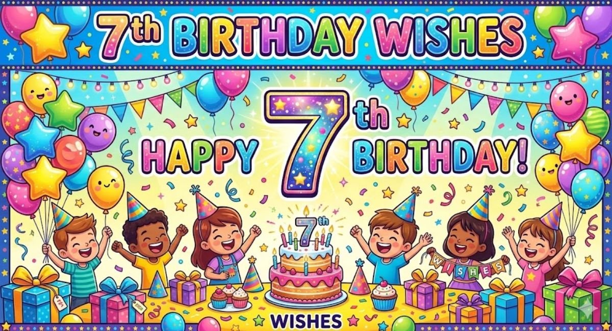 7th Birthday Wishes