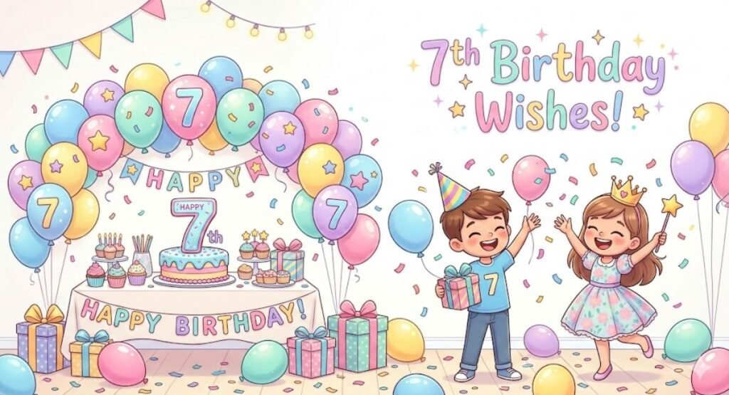 Happy 7th Birthday Wishes