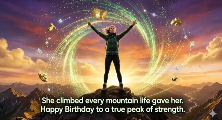 Strong Lady Birthday Wishes