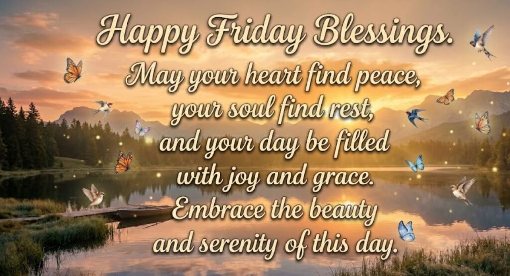 Beautiful Friday Blessings