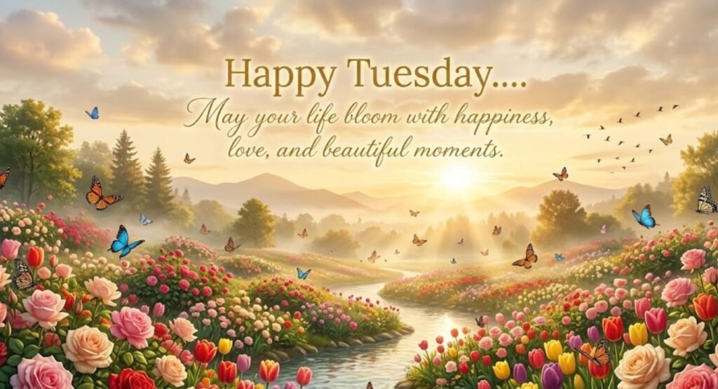 Beautiful Tuesday Morning Blessings