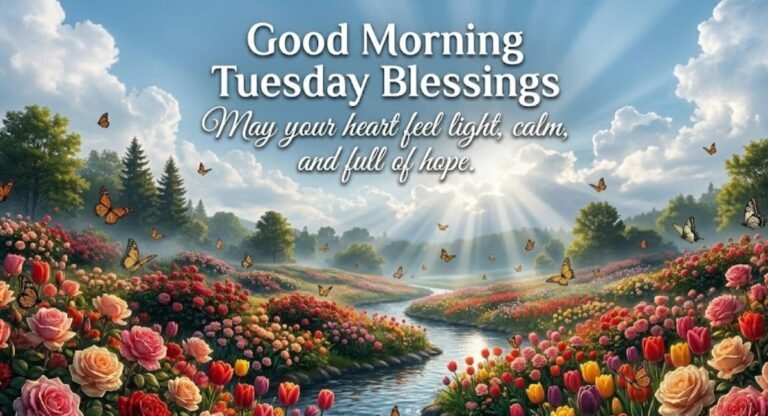 Good Morning Tuesday Blessings