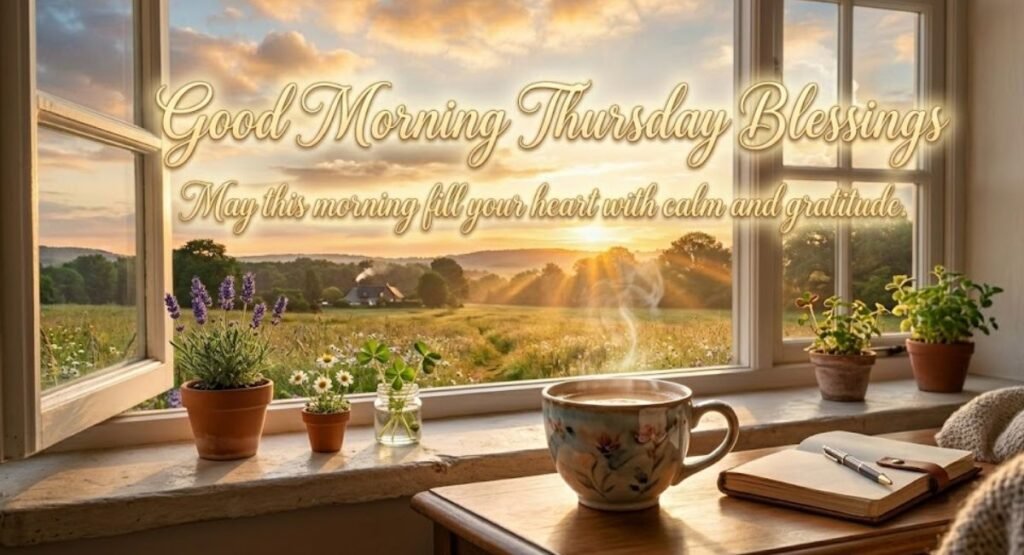 Good morning Thursday blessings