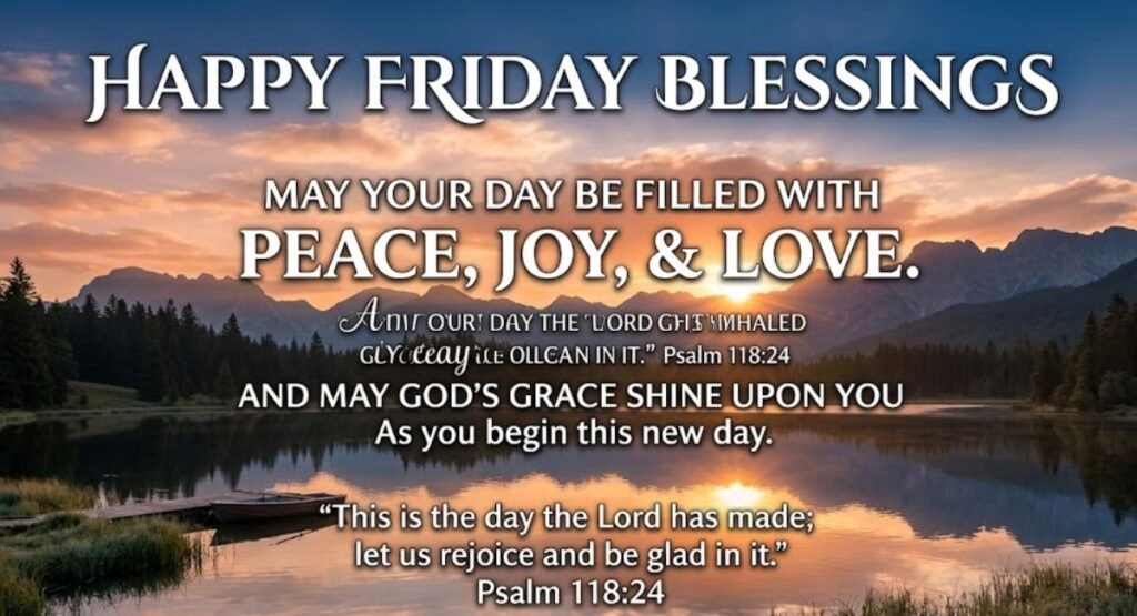 Happy Friday Blessings