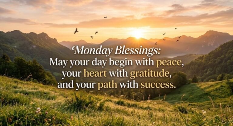 Monday Blessings