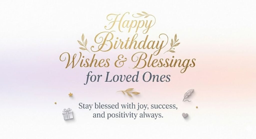 birthday wishes and blessings