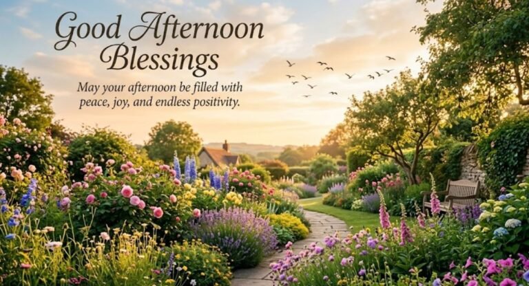 good afternoon blessings
