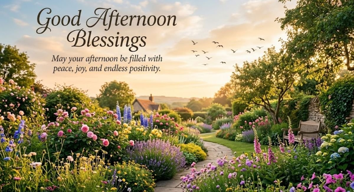 good afternoon blessings