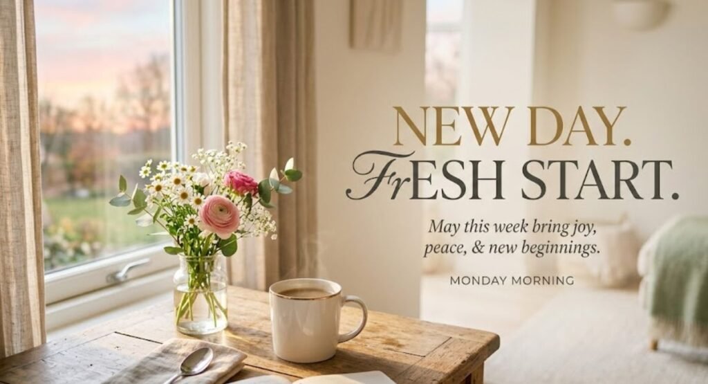 good morning Monday