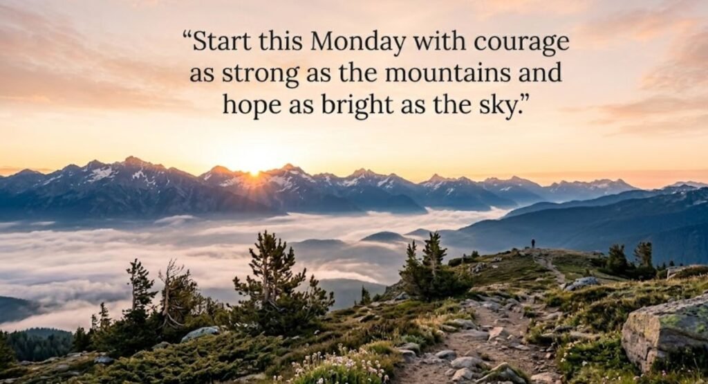 positive Monday blessings